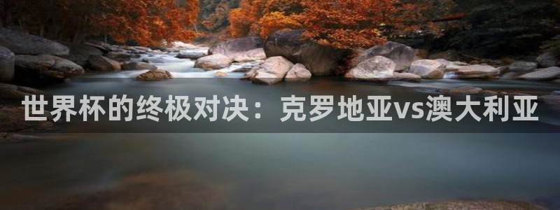 世界杯直播免费观看：世界杯的终极对决：克罗地亚vs澳大利亚